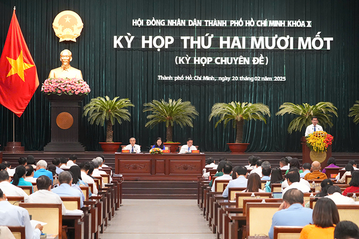 HĐND TP.HCM khai mạc kỳ họp thứ 21