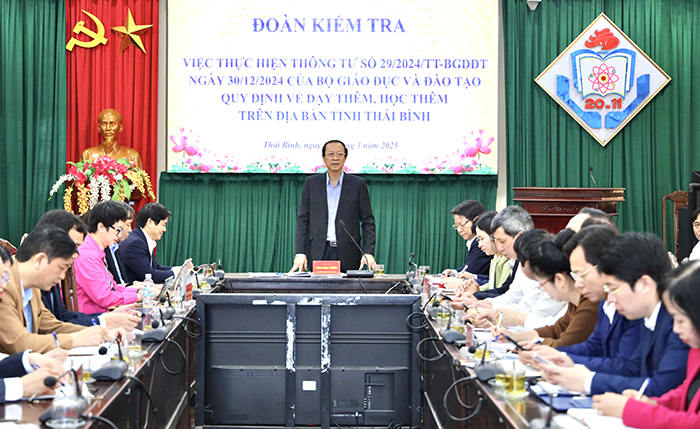 Tiếp tục thực hiện hiệu quả quản lý Nhà nước về dạy – học thêm