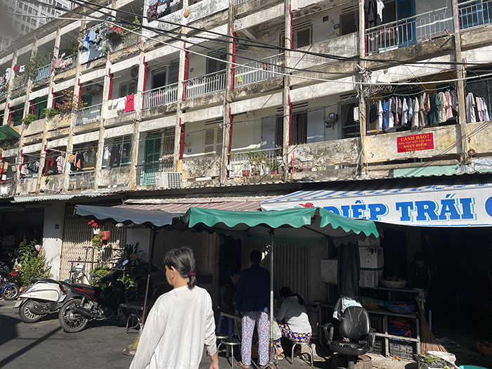 Chung cư Vĩnh Hội: Nguy hiểm, cấm lại gần!