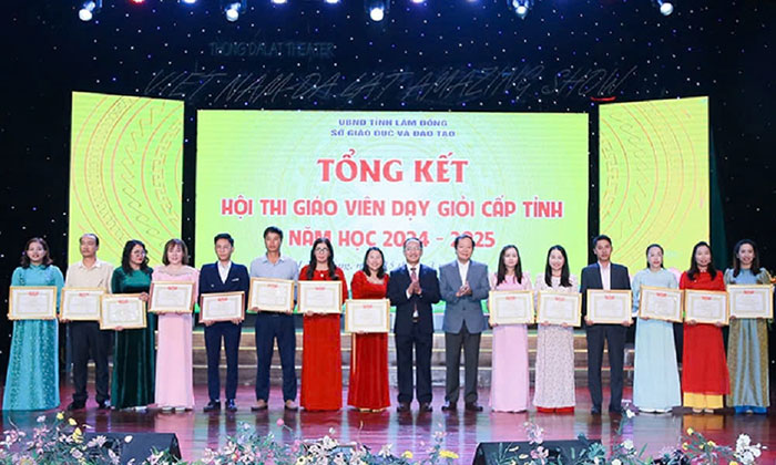 Lâm Đồng: 490 giáo viên đạt Giáo viên dạy giỏi cấp tỉnh