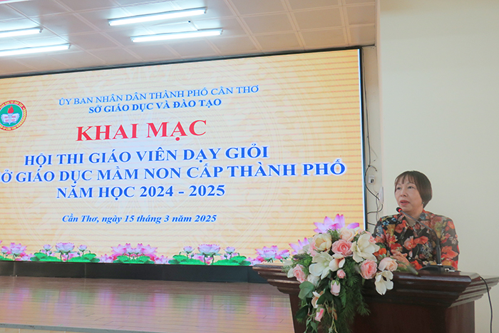 Cần Thơ khai mạc Hội thi “Giáo viên dạy giỏi cơ sở giáo dục mầm non” cấp thành phố