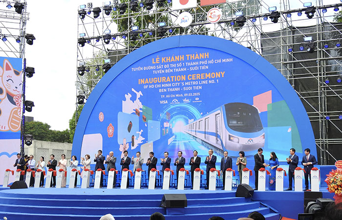 Khánh thành Metro số 1 TP.HCM