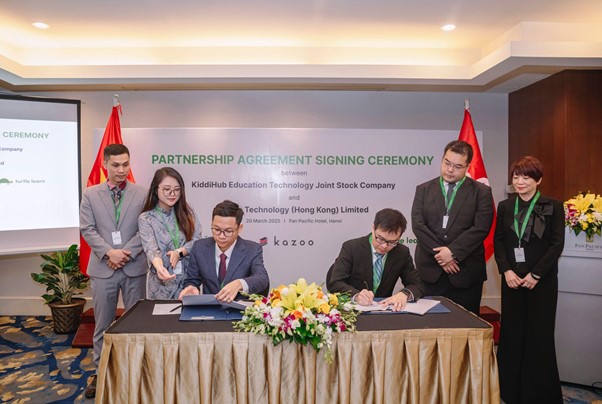 Hợp tác giữa KiddiHub và Kazoo Technology: Bước tiến mới trong giáo dục tiếng Trung tại Việt Nam