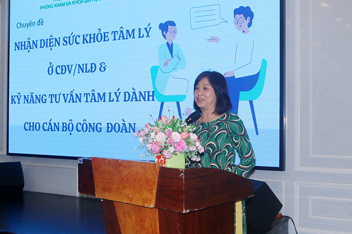 Hỗ trợ tâm lý cho đoàn viên công đoàn, người lao động