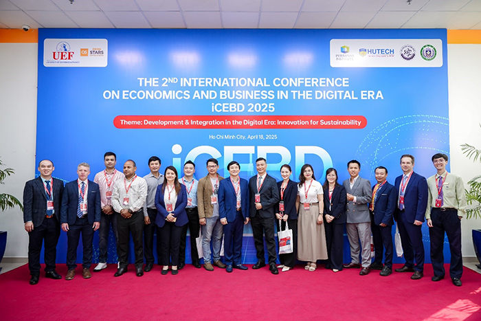 Hội nghị khoa học quốc tế iCEBD 2025 hướng đến phát triển bền vững trong kỷ nguyên số