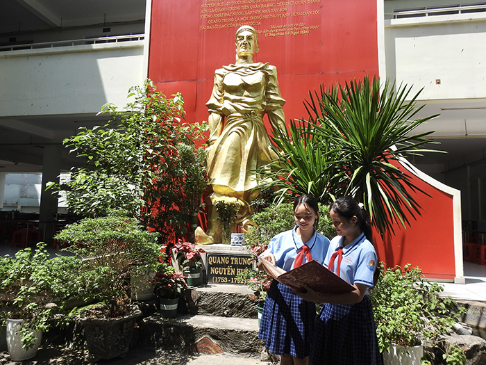 Nơi học sinh luôn hướng về những giá trị truyền thống tốt đẹp dân tộc