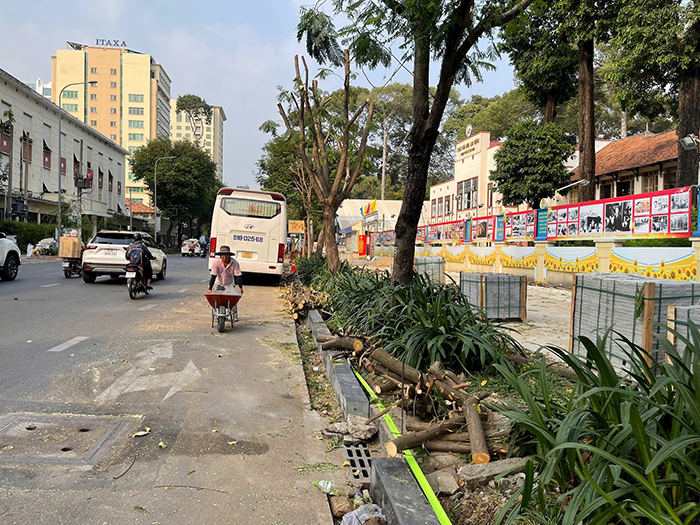 Các dự án cải tạo vỉa hè phải nghiêm túc tuân thủ quy định về tổ chức thi công