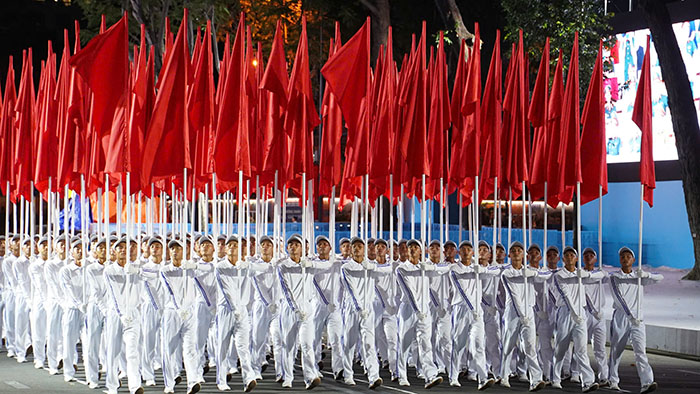 TP.HCM bố trí 21 vị trí đặt màn hình led để người dân xem diễu binh, diễu hành