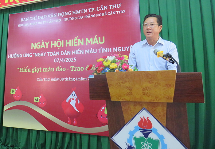 Cần Thơ tổ chức ngày hội hiến máu
