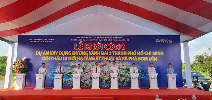 Khởi công dự án Vành đai 2 trên địa bàn TP.Thủ Đức