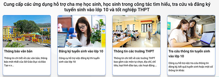 TP.HCM triển khai đăng ký nguyện vọng lớp 10 trực tuyến