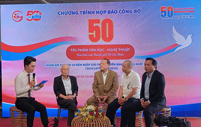 Công bố 50 tác phẩm văn học nghệ thuật tiêu biểu của TP.HCM