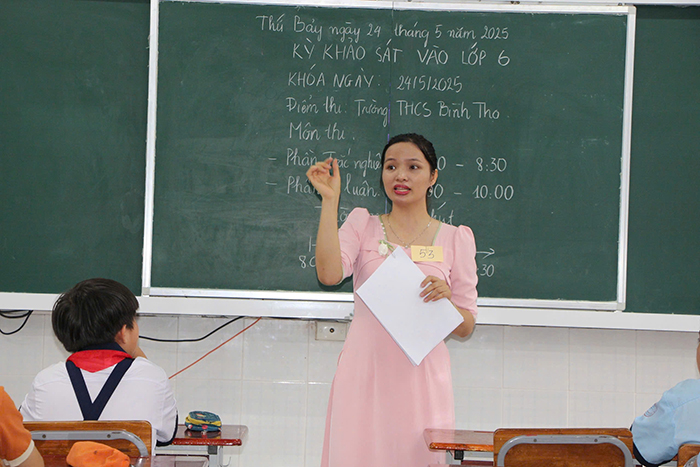 Công bố đề khảo sát đánh giá năng lực vào lớp 6 năm 2025 tại TP.Thủ Đức