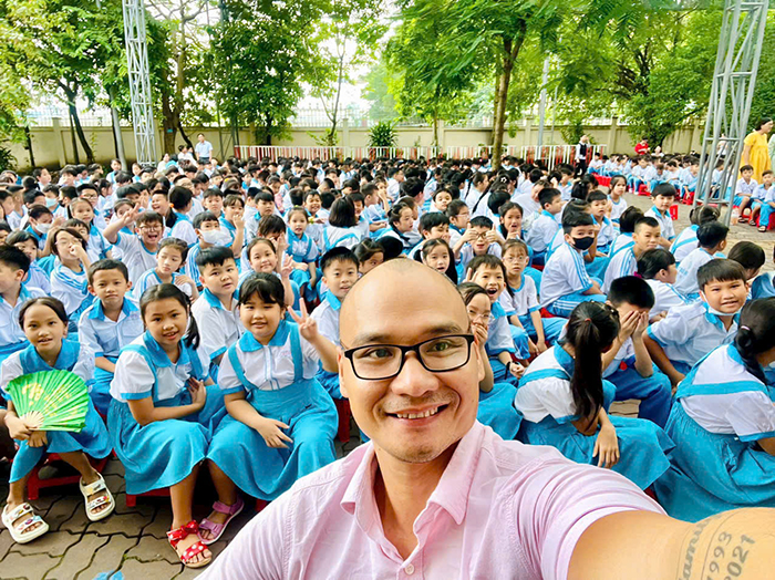 “Kình ngư không chân” truyền cảm hứng cho học sinh