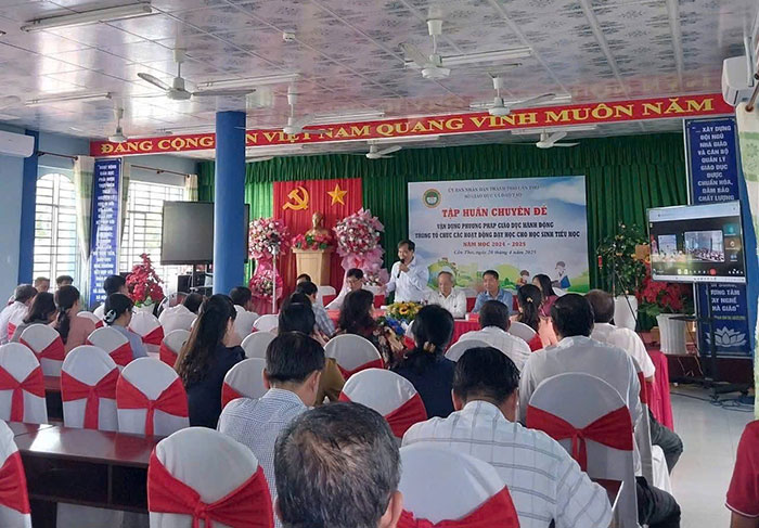 Ngành giáo dục Cần Thơ và công tác giáo dục bảo vệ môi trường