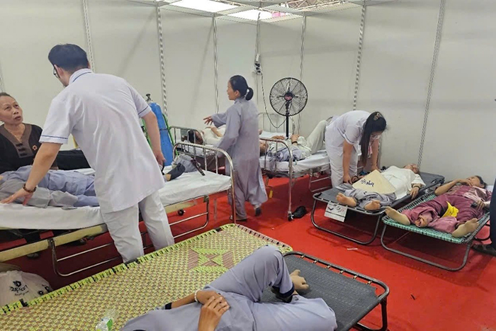 Hàng trăm người cần hỗ trợ y tế tại Đại lễ Vesak 2025 ở TP.HCM