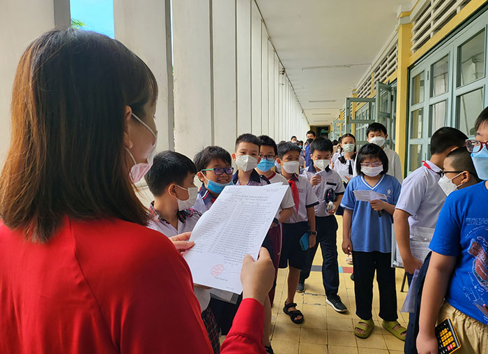 Gần 5.000 thí sinh sẽ tranh suất vào lớp 6 Trần Đại Nghĩa