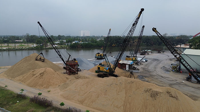 TP.HCM thành lập “luồng xanh” cho sà lan cát phục vụ Vành đai 3