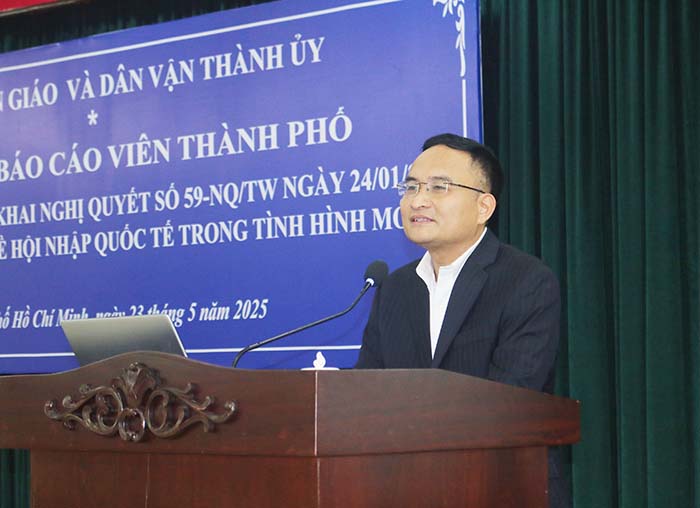 Quán triệt và triển khai Nghị quyết 59