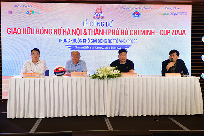 Khởi động Giải giao hữu bóng rổ Hà Nội và TP.HCM dành cho học sinh THPT