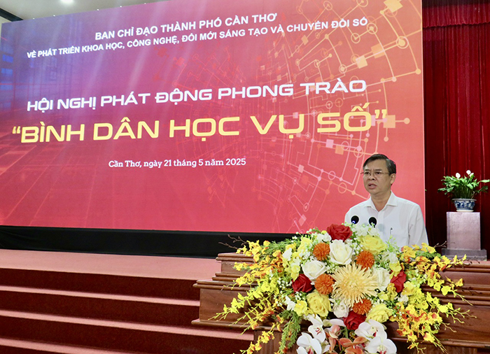 Cần Thơ phát động phong trào “Bình dân học vụ số”