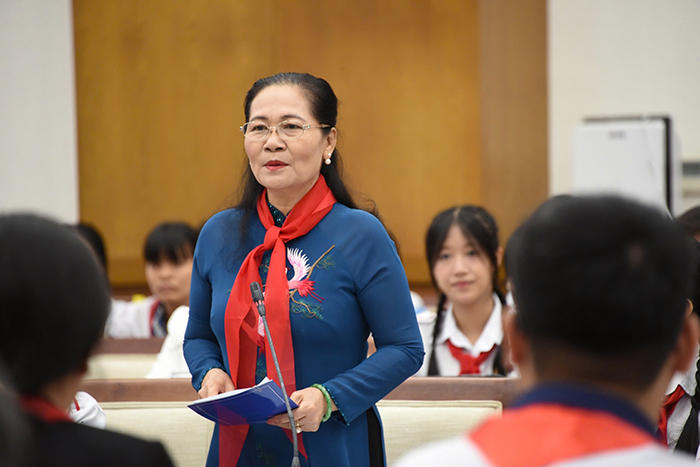 TP.HCM: Lãnh đạo lắng nghe tâm tư, nguyện vọng của thiếu nhi