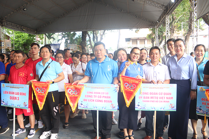 Hơn 1.000 vận động viên tham gia Hội thao công nhân, viên chức, lao động TP.HCM năm 2025