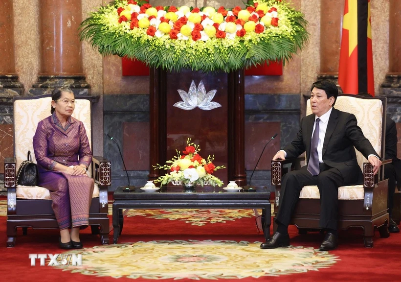 Campuchia luôn trân trọng đóng góp to lớn của nguyên Chủ tịch nước Trần Đức Lương