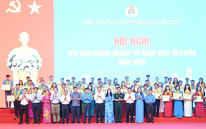 TP.Cần Thơ: Tôn vinh “Doanh nghiệp và đoàn viên tiêu biểu” năm 2025