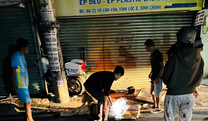 Một chiến sĩ CSGT nhập viện, nghi gặp nạn khi truy đuổi kẻ trộm chó