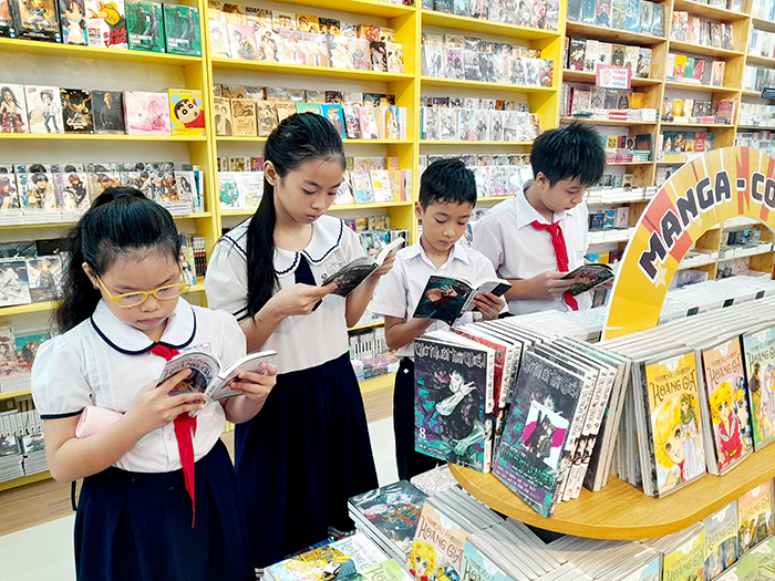Sách hè đa dạng, ưu đãi hấp dẫn cho học sinh