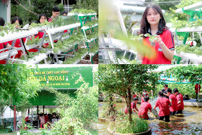 Trường Lạc Hồng – Ngôi trường của nhiều hoạt động trải nghiệm, khuyến học, nghĩa tình