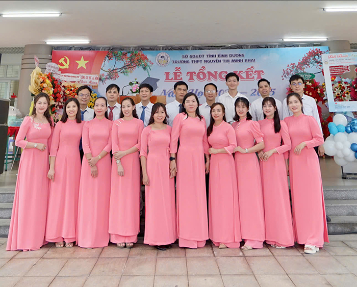 Trường THPT Nguyễn Thị Minh Khai – Bình Dương: Đoàn kết, quyết tâm đào tạo thế hệ học sinh phát triển toàn diện kiến thức, kỹ năng và phẩm chất đạo đức