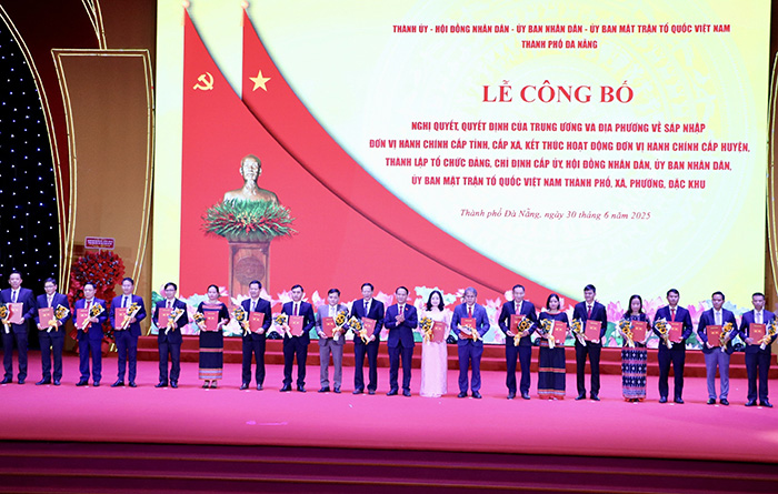 Công bố quyết định thành lập TP.Đà Nẵng mới