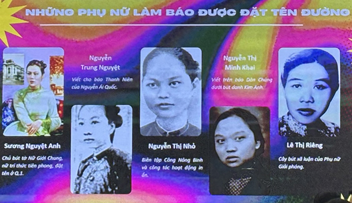 Khoảng 120 người làm báo được TP.HCM đặt tên đường