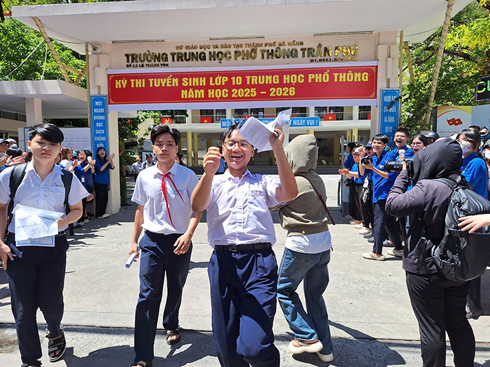 Hơn 11.600 thí sinh Đà Nẵng bước vào kỳ thi tuyển sinh lớp 10