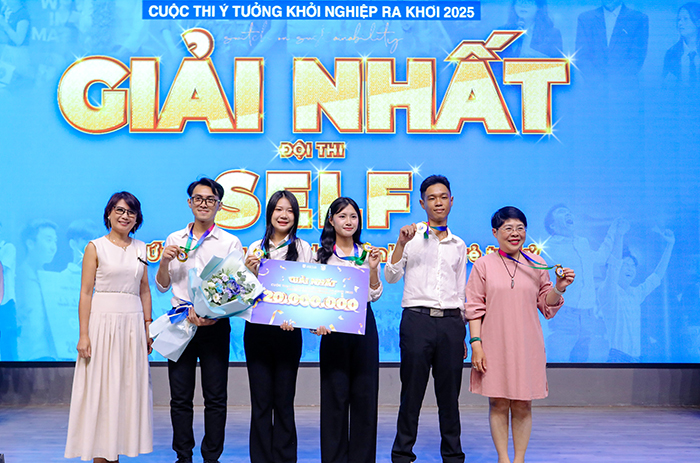 “Ứng dụng giáo dục dành cho trẻ tự kỷ” của sinh viên Trường ĐH Văn Lang đoạt giải nhất cuộc thi khởi nghiệp