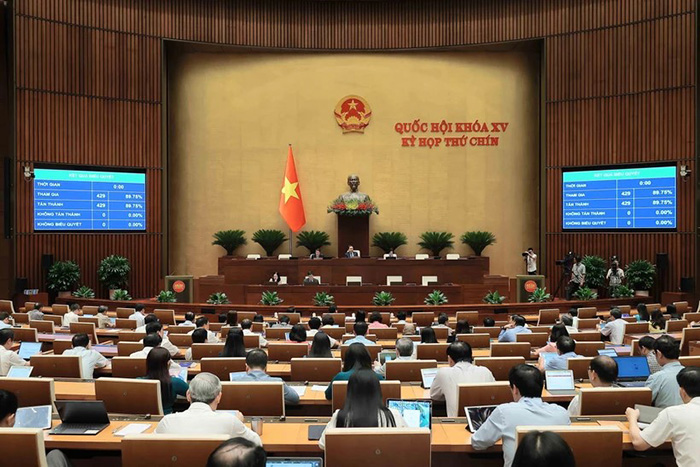 Quốc hội chính thức thông qua việc sửa đổi, bổ sung một số điều của Hiến pháp