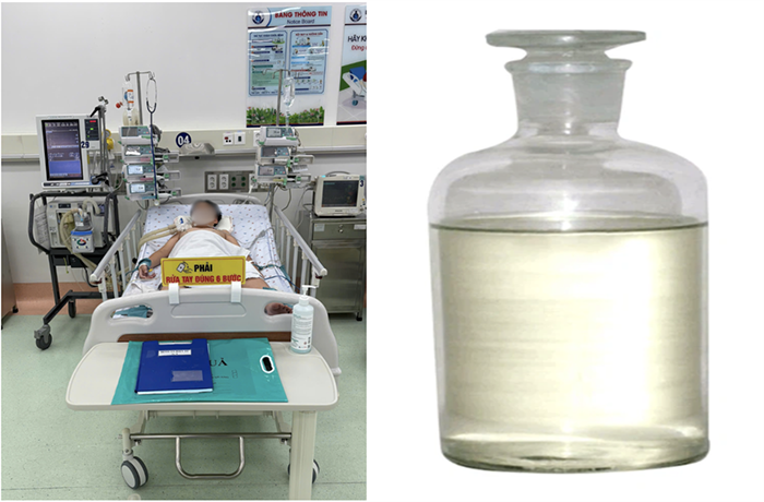 Bé trai 13 tuổi suýt mất mạng vì lọ hóa chất trong cốp xe