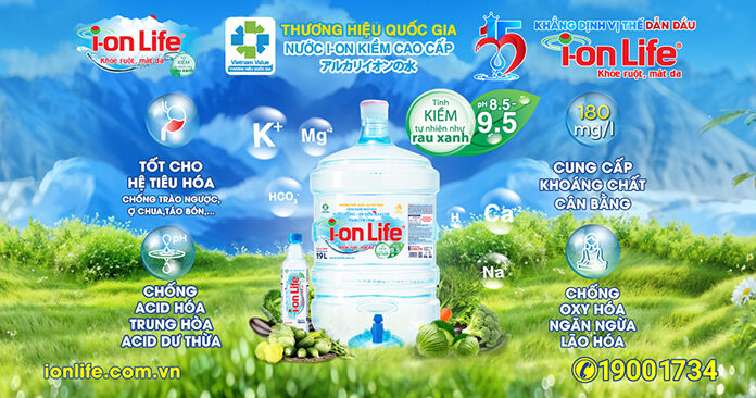 i-on Life – Hành trình 15 năm khẳng định vị thế nước ion kiềm tại Việt Nam