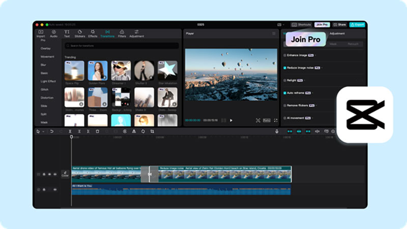 Đánh giá & Hướng dẫn Mua CapCut Pro 2025 – Tiết kiệm 58% chi phí