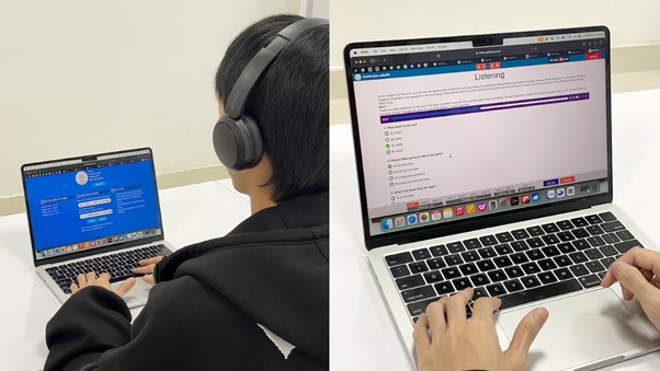 Phần mềm thi thử VSTEP miễn phí tại EDULIFE mô phỏng giống 99% đề thi thật