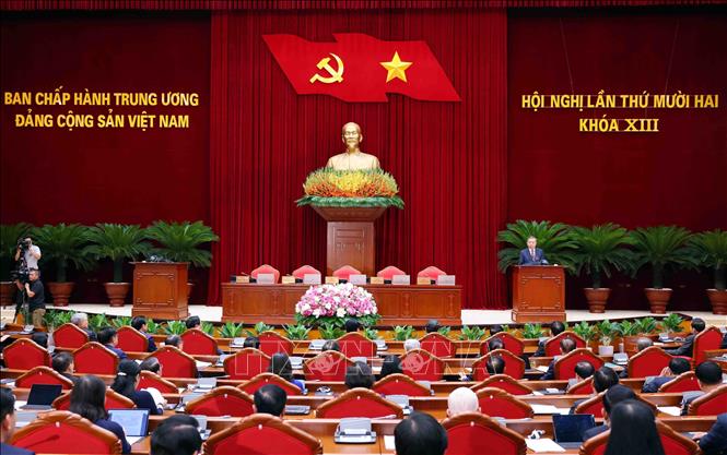 Bế mạc Hội nghị lần thứ 12 Ban Chấp hành Trung ương Đảng khóa XIII