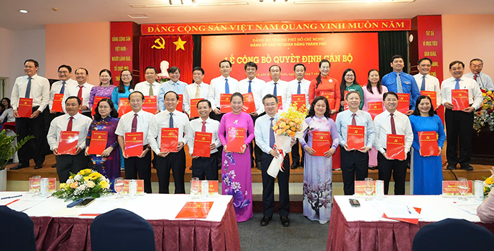 Thành lập Đảng bộ các cơ quan Đảng TP.HCM (mới)