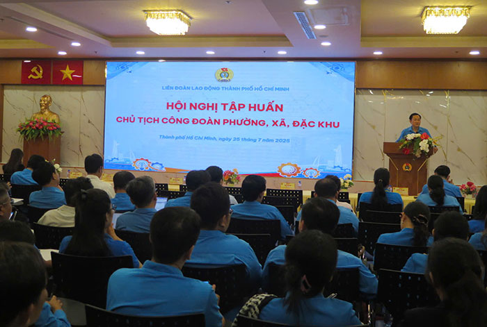 Bồi dưỡng kỹ năng, nghiệp vụ cho cán bộ công đoàn phường, xã, đặc khu