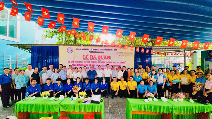 Lễ ra quân “gõ cửa từng nhà – số hóa từng hồ sơ nhận trợ cấp hưu trí xã hội”