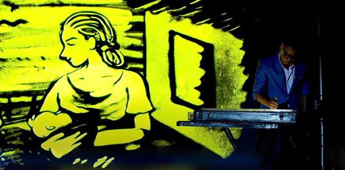 Kỷ lục gia tranh cát Nguyễn Tiến tri ân các anh hùng liệt sĩ qua “Mùa hoa mẹ đợi”