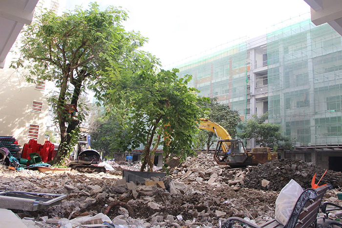 Đẩy nhanh tiến độ các công trình trường học đảm bảo năm học mới