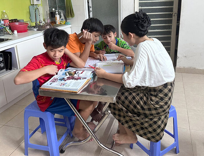 Bốn đứa trẻ chung một giấc mơ