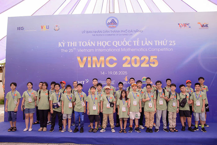 Khai mạc Kỳ thi toán học quốc tế VIMC 2025 tại Đà Nẵng
